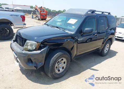 2009 Nissan Xterra X z USA, uszkodzony, nr VIN 5N1AN08U59C515645